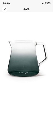 Fellow Mighty Small Glass Carafe Manual Pour Over Coffee Grey Tea Borosilicate
