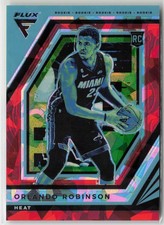 2022-23 Panini Flux #230 Orlando Robinson Red Cracked Ice