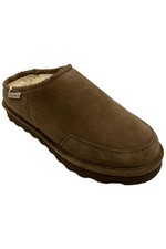 BEARPAW Men's Suede Slippers Damian Earth