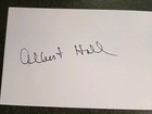 ALBERT HALL As BAINES 2 Hand Signed Autograph PHOTO S & CARD - ACTOR - MALCOLM X — photo 6