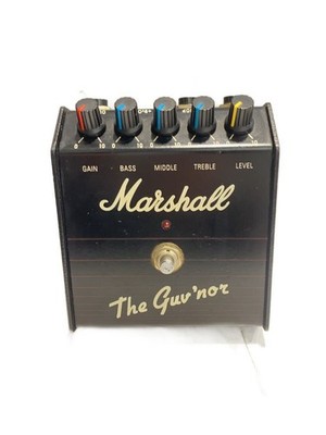 Marshall The Guvnor Guitar Effect Pedal Blue Board Late Model Used