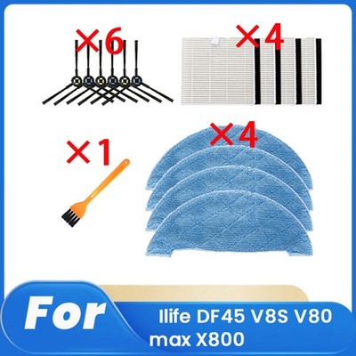 15 Stück Ersatzfilter, Seitenbürstenlappen für  DF45 V8S V80max X800 R5688
