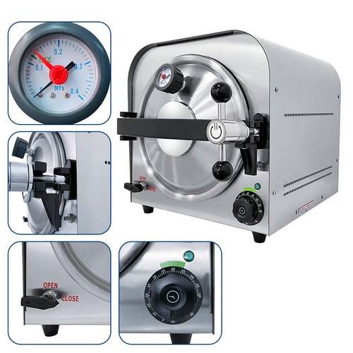Dental Klasse N Autoklav Dampfsterilisator Vakuumsterilisation/Trocknungsfunktion - Bild 4 von 41