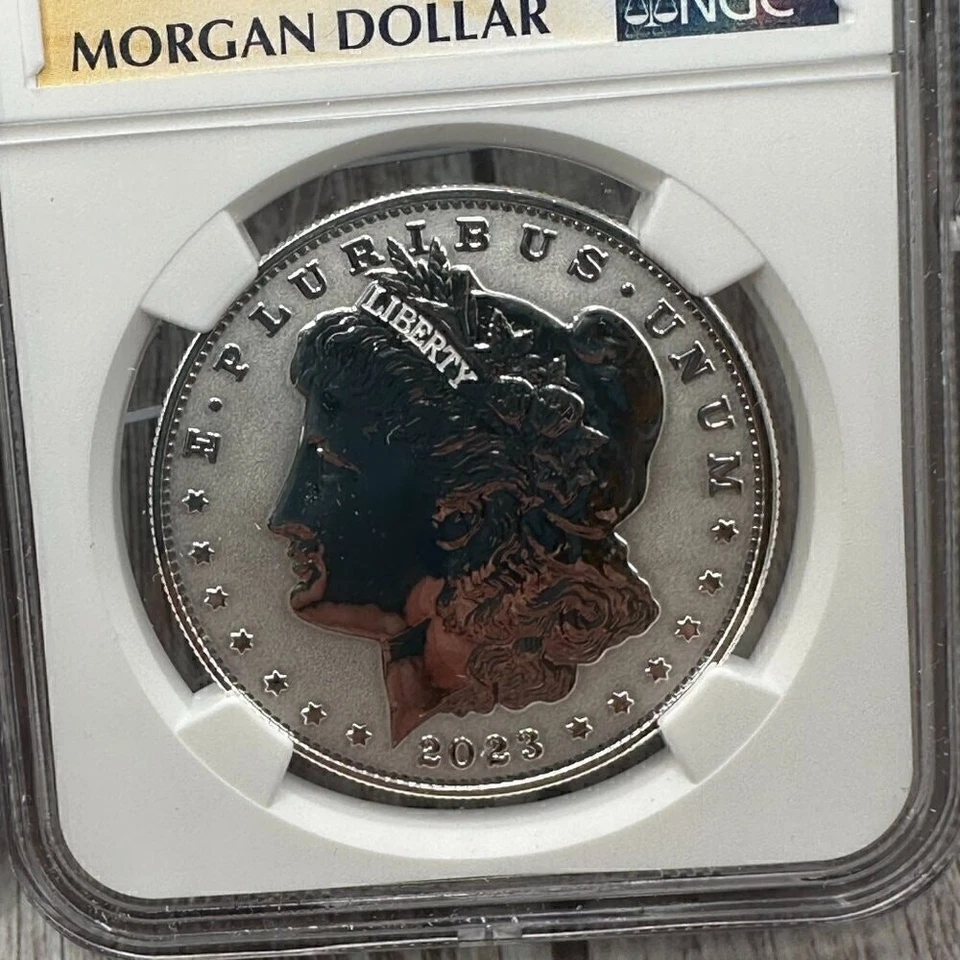 2023-S Morgan & Peace Dollar Reverse Proof Set NGC PF70/PF69 w/ Box & COA - Image 4 of 4