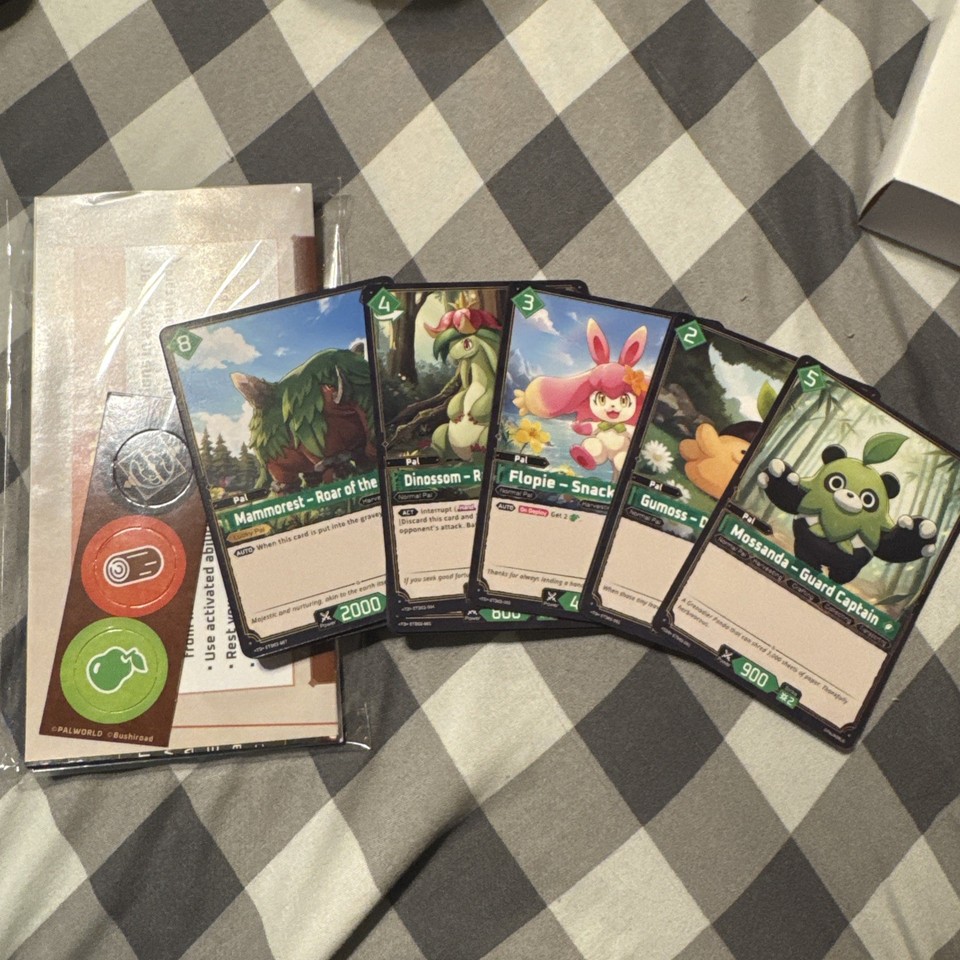 Palworld Official Card Game Trial Demo Deck Anime Expo 2026 | eBay