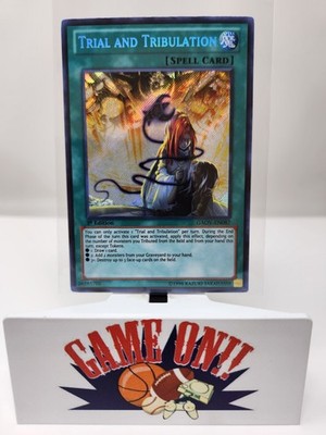 YuGiOh Trial and Tribulation GAOV-EN087 1st Edition Secret Rare NM