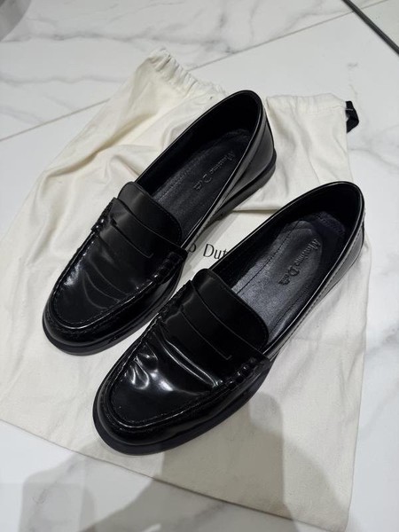Women Massimo Dutti Loafers Black 37