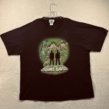 Rare Y2K Men In Black Alien Attack Made In USA Universal Studios VTG T-Shirt XXL