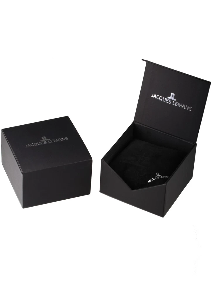 Jacques Lemans 1-1542D Sydney Cronografo Orologio Uomo 42mm 10ATM - Immagine 3 di 3