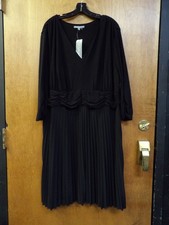 E7616 - NY Collection Woman Black dress - Size 24