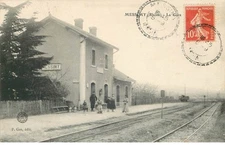 RHONE  MESSIMY  la gare