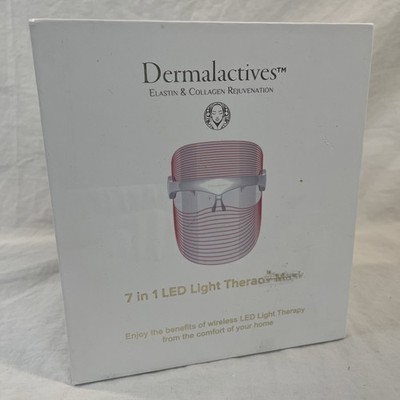 Dermalactives 7-in-1 LED Light Therapy Mask - Elastin & Collagen Rejuvenation