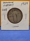 1929 Standing Liberty Quarter STRONG DETAILS NICE SILVER COIN