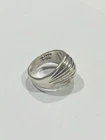 Mexico Sterling Silver 925 Vintage Ring Size 6.5 Thick Band Heavy 10g