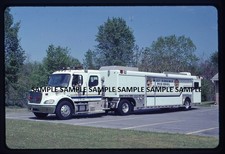 FIRE APPARATUS SLIDE West Virginia 2005 Freightliner HAZMAT truck trailer