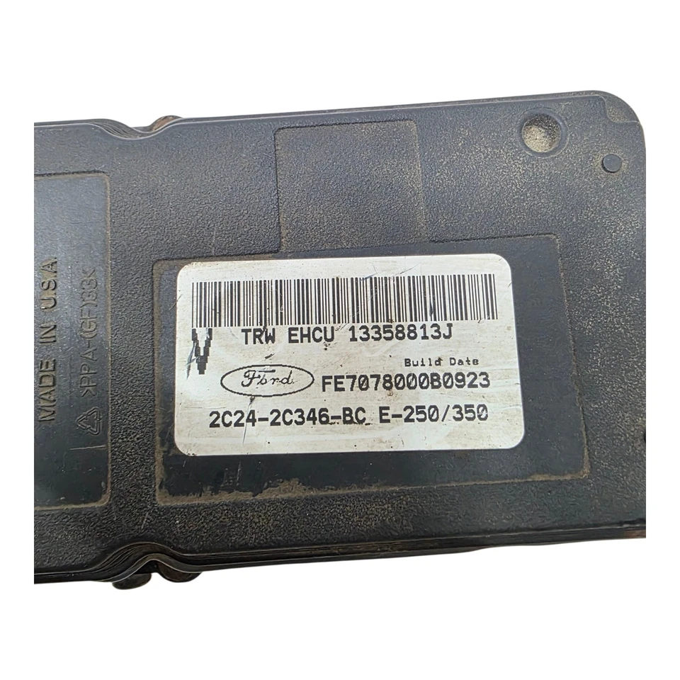 FORD E250 E350 Superduty Econoline ABS ANTILOCK MODULE PUMP 2C24-2C346-BC OEM - Image 2 of 4