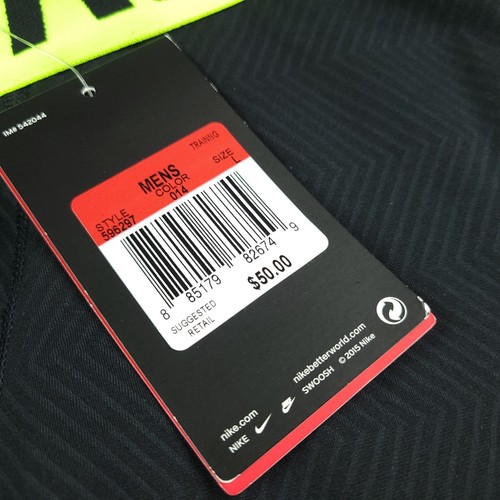 Nike PRO Dri-Fit Compression Training Tights Size Large Black Workout Running - Picture 7 of 13