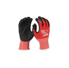 Milwaukee Cut-Resistant Dipped Gloves Cut Level 1 Size 9/L Large