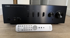 Yamaha A-S301 Integrated Amplifier W Remote (Black) - Tested