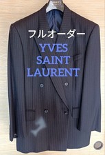 USED YVES SAINT LAURENT BESPOKE DOUBLE SUIT VERYGOOD