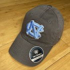 Totw North Carolina Tar Heels Unc Gray Crew Dad Cap Adjustable Strapback Hat Vg