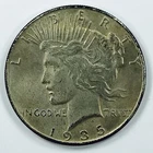 1935 S PEACE DOLLAR! MS+++! RARE COIN! VALUABLE COLLECTORS ITEM! NICE! NR #P2176
