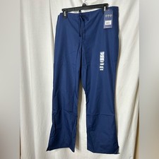Cherokee Workwear Women's Medium set of 2 Modern Classic Scrub Pants Navy