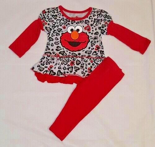 Girls Infant 2 or 3 Piece Top & Stretch Leggings: 6M-12M-18M-2T - Bild 1 von 10