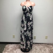 After Six Womens Nior Garden Gown Dress Black...