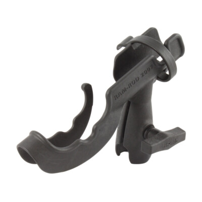 RAM Mount RAM-ROD 2007 Fishing Rod Holder w/ Single Socket Arm f/ 1.5'' Ball Base