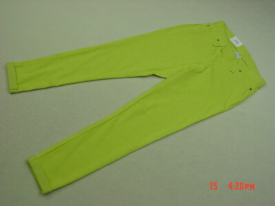 lime green jeggings