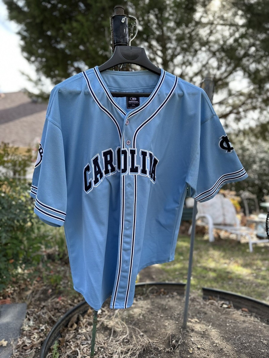 Vintage Baseball Jersey Colosseum Athletics North Carolina Tar
