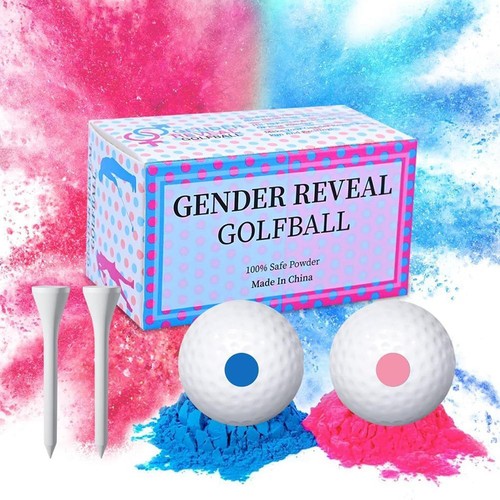 Gender Reveal Golf Balls Baby Gender Reveal Parties Exploding Golf