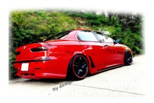 Spoiler Posteriore Adatto A per Alfa Romeo 156 Labbro Autospoiler Sportive