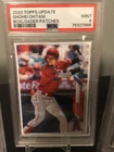 2020 Topps Update Shohei Ohtani BOXLOADER PATCH PSA 9 !!!