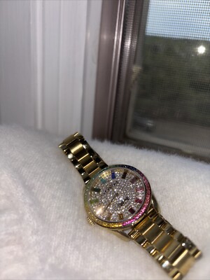 Coach Preston 36mm Gold Plated Stainless Steel Case with Gold-tone