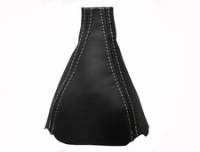 Grau Faden Schaltmanschette Schaltsack Für AUDI CABRIOLET (1991-2000)