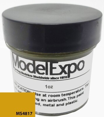 Model Shipways Brand Historic Acrylic Paints Bulwarks Brown - MS4817 (1 oz. Bott