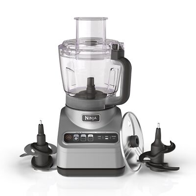 Ninja BN600 Professional Food Processor, 850 Watts, 9-Cup Capacity, Auto-iQ