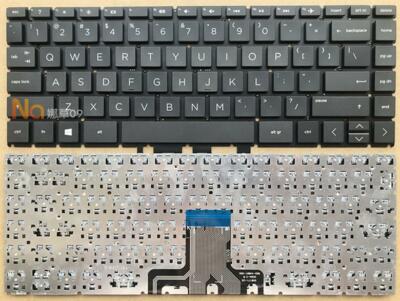 Tastiera Per HP 14-ck0000 E 14-ck1000 - Layout Spagnolo Latino (Nera)