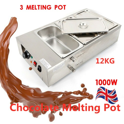 Electric Chocolate Melter Melting Machine Tempering Pot Warming Heater Melter UK - Picture 40 of 48