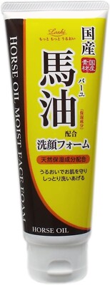 Cosmetex Roland Loshi Moist Aid horse oil moist face foam 130g facial wash