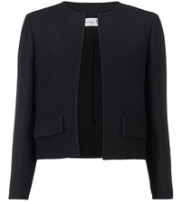NWT DIOR Blazer / Jacket Wool and Silk V12 Cropped Black SZ 38, US 6 MSRP 4200