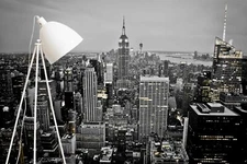 3D Gray City Building Wall Murals Wallpaper Murals Wall Sticker