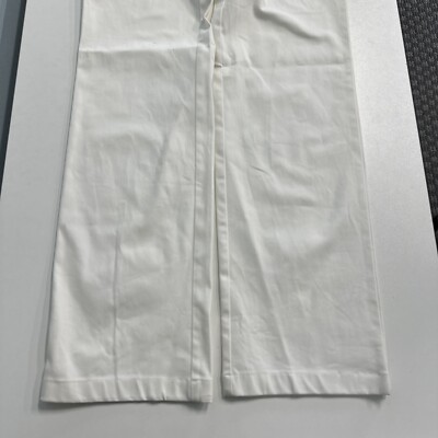 Barry Bricken White pants 4 (29.5x33) Cotton Womens pants (marks