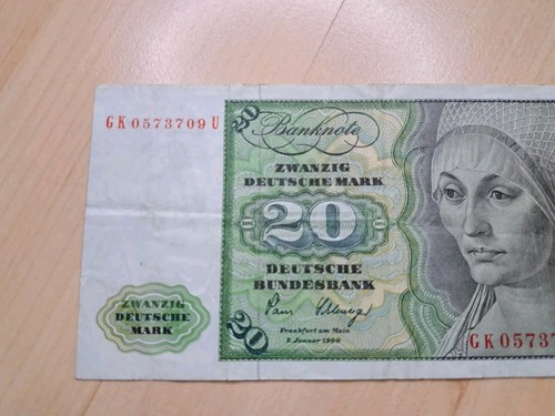 20 DM Sammlerbanknote Bundesrepublik Deutschland DM Gemäldeserie - Bild 5 von 9