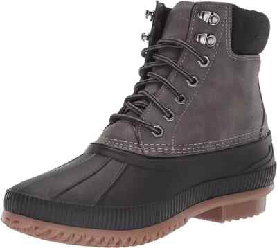 Tommy Hilfiger Men\'s Black and Gray Rain Boots Tommy Hilfiger TM-Casey Duck Rain Boot Rubber | Mercari main image 4