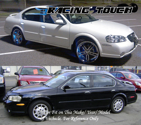 Out-Channel Window 2mm Visors Rain Guard Sunroof 5pcs For Nissan Maxima SE 00-03 - Picture 6 of 6