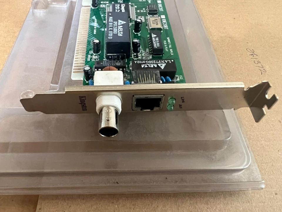 Kingston KNE20BT 10Base-T 16-Bit ISA Ethernet Card w/ Coax Connection - Image 4 of 4