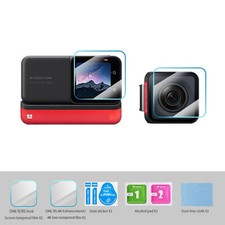 Tempered Glass Film Wide-angle Lens Protection Film for Insta360 ONE RS/R Parts